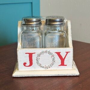 Holiday JOY Salt and Pepper Shaker Set